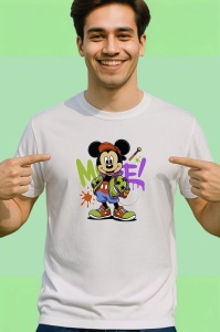 Tricou Mickey Mouse Cool Energy Style Copii | Dama | Barbat Barbat - Img 3