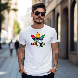 Tricou Mickey Realax on Beach Tricou Alb - Copii | Dama | Barbat - Img 9
