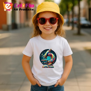 Tricou Microscop futurist in stil pop colorat Copii | Dama | Barbat - Img 11
