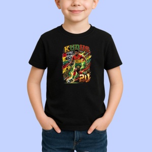Tricou Mohammed Kudus Ghana Mijlocas Fotbal, din bumbac 100%, tricou negru Copii | Dama | Barbat