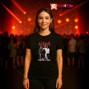 Tricou N.W.A, muzica Hip-Hop / Rap (Will Smith), Dama | Barbat | Copii, Culoare Negru - Img 11