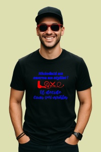 Tricou niciodata nu enerva un stylist el decide cum vei arata mesaj coafor frizer, Copii | Dama | Barbat , tricou negru - Img 3