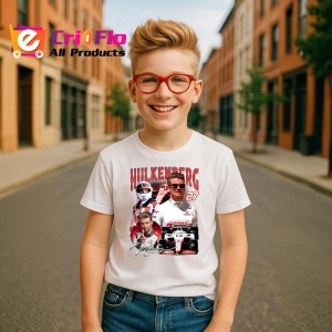 Tricou Nico Hulkenberg Poster Formula 1 Echipa Haas, Copii | Dama | Barbat - Img 6