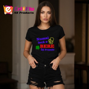 Tricou numai inca o bere iti promit mesaj pentru petreceri, Copii | Dama | Barbat , tricou negru - Img 3