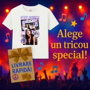 Tricou Olivia Rodrigo - SOUR Tape, muzica Hip-Hop / Alternative Rap, Dama | Barbat | Copii - Img 5