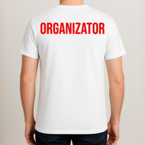 Tricou ORGANIZATOR, Personalizat | Unisex Dama si Barbat