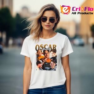 Tricou Oscar Piastri Poster Colaj Echipa Mclaren Portret Formula 1, Copii | Dama | Barbat - Img 9