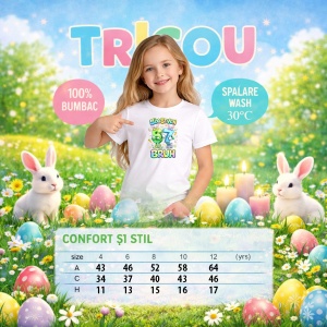 Tricou Paste 67 Roblox Slime Bruh Easter Oua Colorate, din bumbac 100%, tricou alb, Copii | Dama | Barbat - Img 6