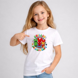 Tricou Paste Spiderman Happy Easter Oua Colorate Stil Desen, din bumbac 100%, tricou alb, Copii | Dama | Barbat
