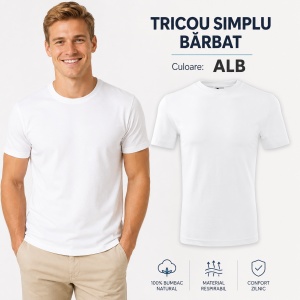 Tricou pentru Bărbați Elegant – 100% Bumbac -132 - Img 50