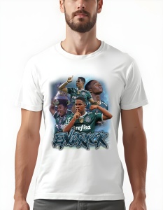 Tricou pentru bărbați - Endrick - Tânără Speranță, Palmeiras, Fotbalist Brazilian