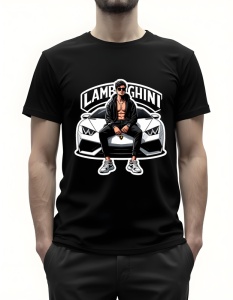 Tricou pentru barbati - Lamborghini Thrill - Exclusivitate și Adrenalină