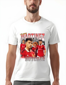 Tricou pentru barbati - Lisandro Martinez - Apărătorul Inflexibil - Lisandro Martinez, Manchester United, fotbal barbati