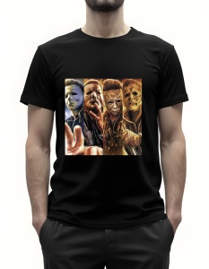 Tricou pentru barbati - THE HALLOWEEN MASK