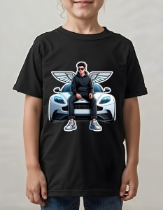Tricou pentru copii - Aston Martin Wings - Lux și Putere