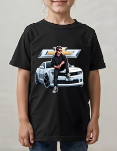 Tricou pentru copii - Chevrolet Urban Legend - Stil și Forță - Img 2