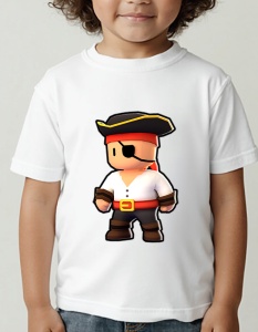 Tricou pentru copii - Stumble Guys - Pirate