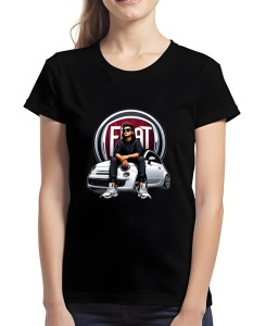 Tricou pentru dama - Fiat Classic Cool - Simplu și Modern - Img 2