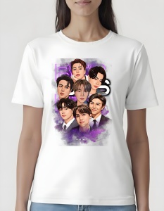 Tricou pentru dama - K-POP - BTS ARMY - Grup complet, suport BTS, ARMY edition. - Img 2