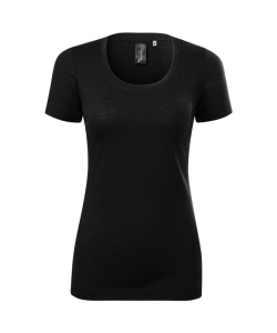 Tricou pentru dama lana merino de culoare negru