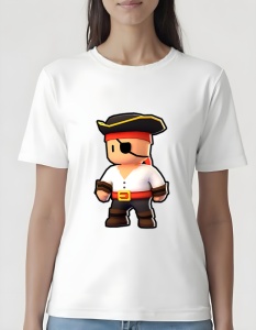 Tricou pentru dama - Stumble Guys - Pirate