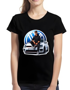 Tricou pentru dama - VW Classic Style - Clasic și Versatil - Img 1