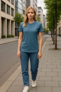 Tricou pentru femei din bumbac 134 - Img 18