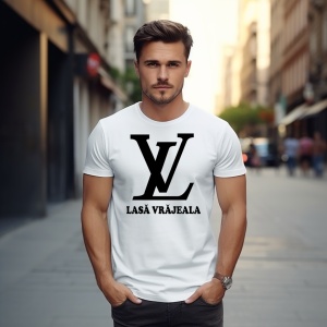 Tricou personalizat cu textul lasa vrajeala