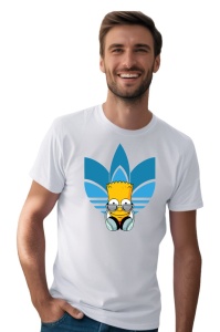 Tricou personalizat pentru barbati din bumbac 100% cu imprimeu haios Music Simon, cu imprimeu pentru barbati, stil modern, confortabil, tricou personalizat
