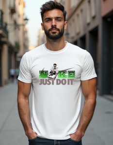 Tricou personalizat pentru barbati din bumbac 100% - Sneakerhead Car - Just Do It