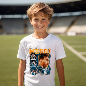 Tricou personalizat pentru copii Lionel Messi Argentina - Img 6