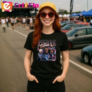 Tricou Pierre Gasly Colaj Echipa Racing Point Formula 1, Copii | Dama | Barbat - Img 8