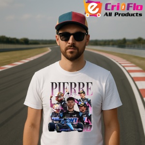 Tricou Pierre Gasly Colaj Echipa Racing Point Formula 1, Copii | Dama | Barbat - Img 4