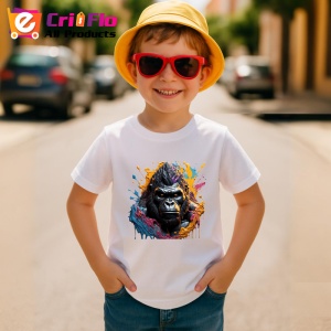 Tricou Pisici curcubeu cu inima roz fundal alb Copii | Dama | Barbat - Img 10