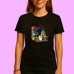 Tricou Playboi Carti v1, muzica RAP, Dama | Barbat | Copii, Culoare Negru