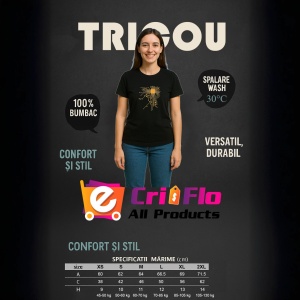 Tricou Pocesor integrat Automat Negru, Copii | Dama | Barbat - Img 13