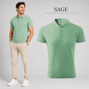 Tricou Polo Bărbați Malfini Pique Polo – , 38 Culori, Mărimi S-5XL, 65% Bumbac - Img 38