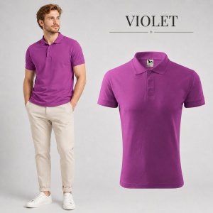 Tricou Polo Bărbați Malfini Pique Polo – , 38 Culori, Mărimi S-5XL, 65% Bumbac - Img 48
