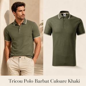 Tricou polo bărbați Malfini Premium, model Focus 232, material plăcut și rezistent, 65% bumbac, 35% poliester, ideal casual și office - Img 22