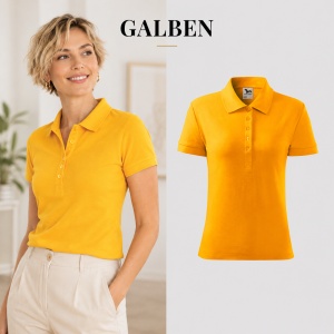 Tricou Polo Damă Malfini 213 Cotton, 100% Bumbac, 170 g/m², Guler Raiat, 5 Nasturi, Croială Cambrată, 17 Culori, XS–2XL - Img 15