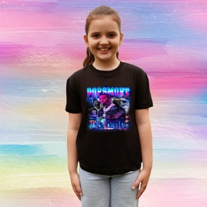 Tricou Pop Smoke - City Night, muzica R&B, Dama | Barbat | Copii, Culoare Negru - Img 4