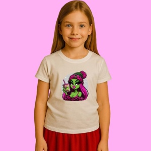 Tricou Retro Pink Christmas Grinch Squad Digital Cricut, din bumbac 100%, tricou alb, Copii | Dama | Barbat - Img 2