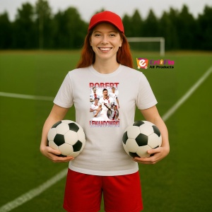 Tricou Robert Lewandoski Best Play - Copii | Dama | Barbat - Img 2