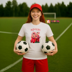 Tricou Ronaldo CR7 Presentation - Copii | Dama | Barbat - Img 2
