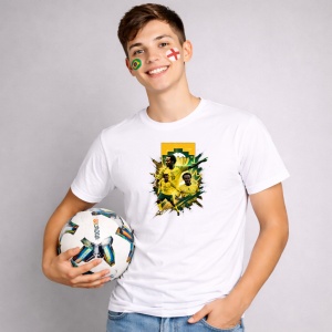 Tricou Sadio Mane Senegal World Cup Fifa 2026 V3, din bumbac 100%, tricou alb, Copii | Dama | Barbat - Img 3