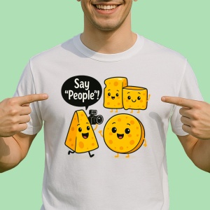 Tricou Say people - Copii | Dama | Barbat - Img 2