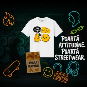 Tricou Say people - Copii | Dama | Barbat - Img 3