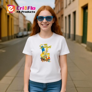 Tricou simpson familia galbena din springfield in aventuri zilnice, Copii | Dama | Barbat - Img 8