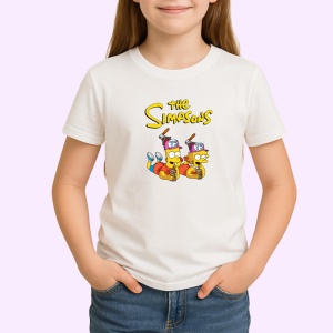 Tricou simpson maggie si lisa pe triciclete in aventura comica, Copii | Dama | Barbat - Img 3