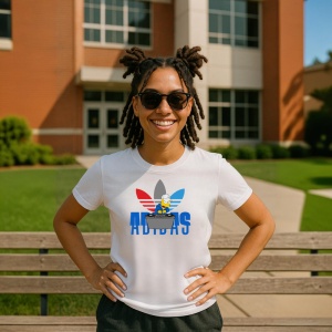 Tricou Simson Play the Music Tricou Alb - Copii | Dama | Barbat - Img 3